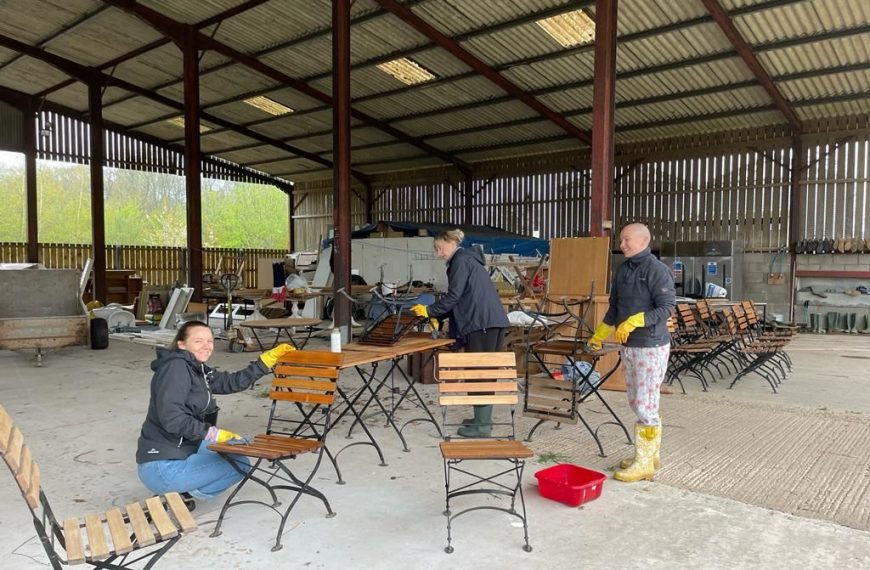 Furnishing the Courtyard